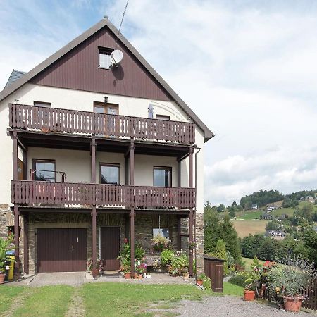 Cozy Apartment In Ore Mountains With Balcony Breitenbrunn  Ngoại thất bức ảnh