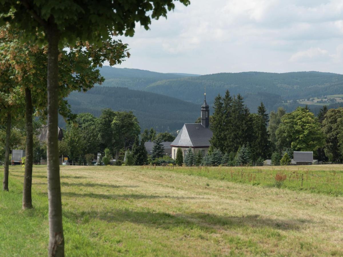 Cozy Apartment In Ore Mountains With Balcony Breitenbrunn  Ngoại thất bức ảnh